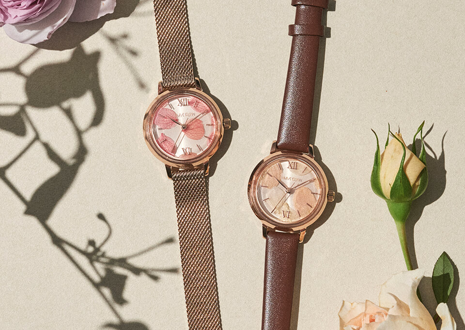 MATOW マトウ SHIKI BOUQUET 花霞 SILVER LILAC LEATHER レディース