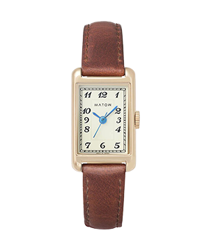TSUKI 朧月 アラビック / SQUARE GOLD BROWN LEATHER ARABIC