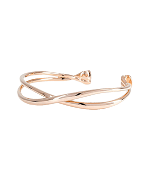 CROSS BANGLE ROSE GOLD