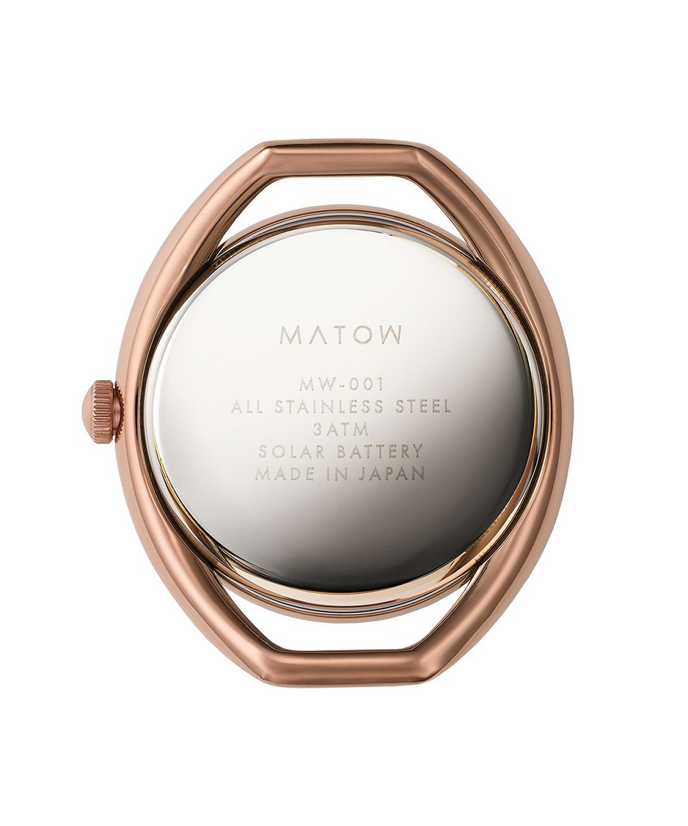 MATOW マトウ SHIKI ROUND ROSE GOLD / FUYU ホワイトペッパー  