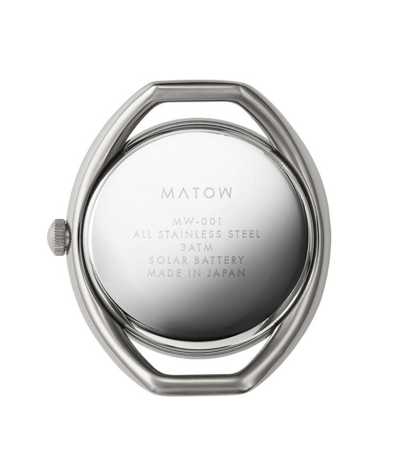 MATOW マトウ レディース 腕時計 SHIKI ROUND SILVER / FUYU ホワイトペッパー