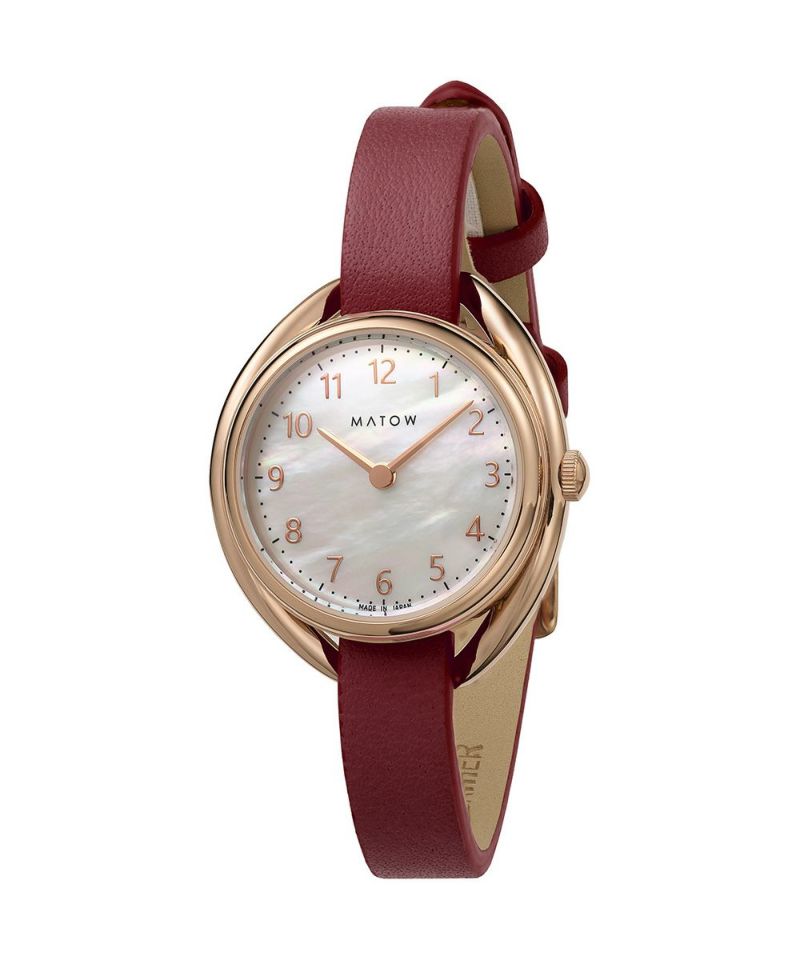 MATOW マトウ SHIKI ROUND ROSE GOLD / AKI ケイトウ レディース