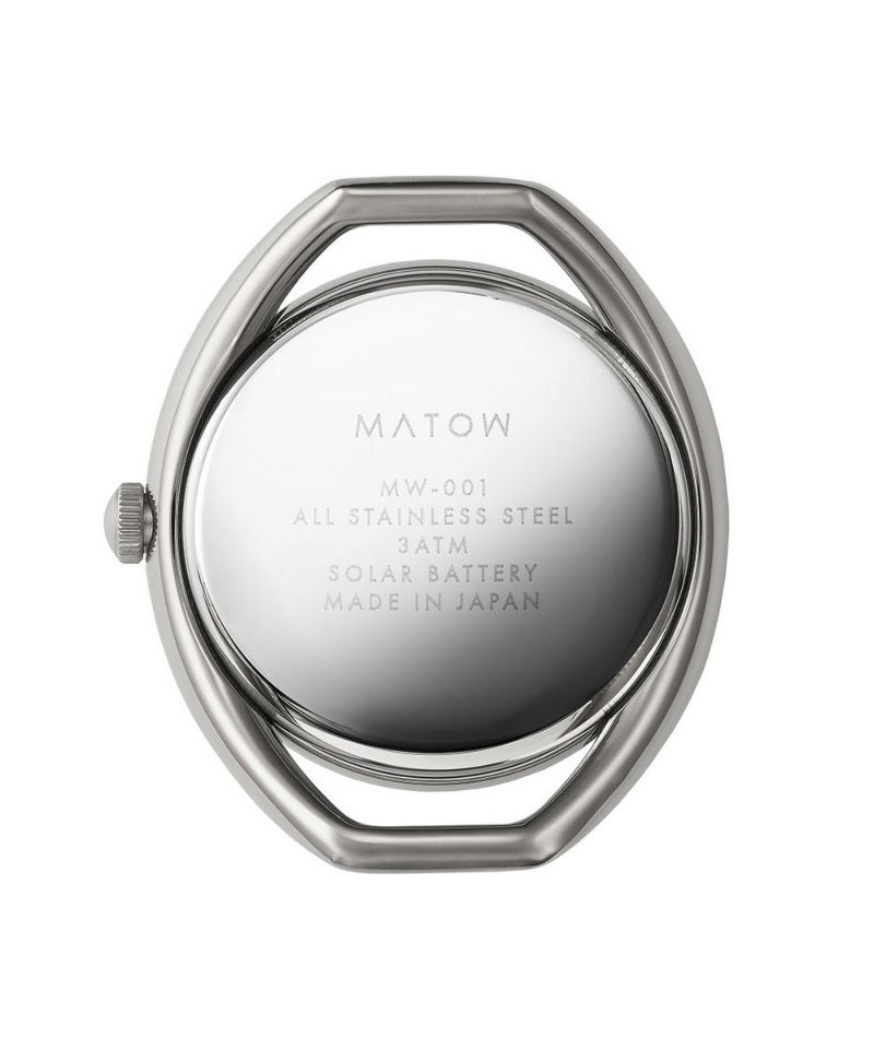 MATOW マトウ レディース 腕時計 SHIKI ROUND SILVER / NATSU ユーカリ