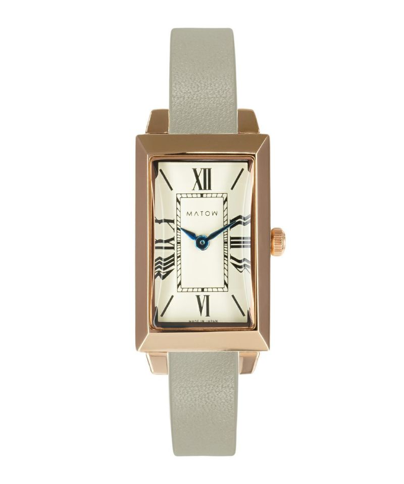 rose gold square watch