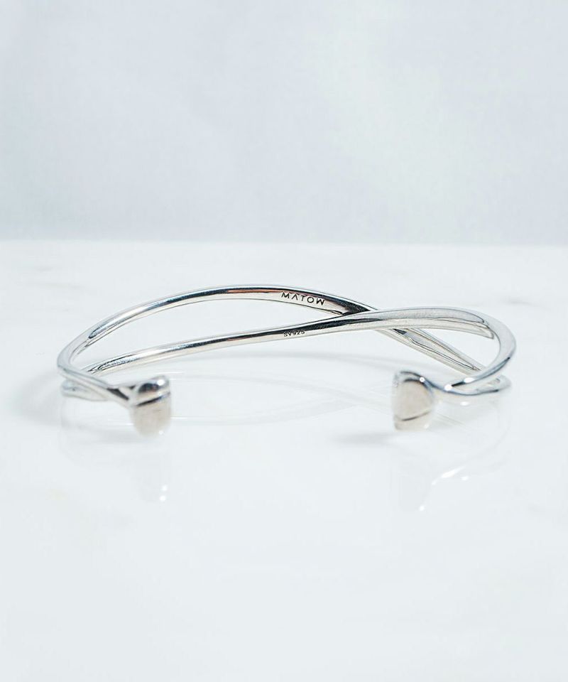 CROSS BANGLE SILVER