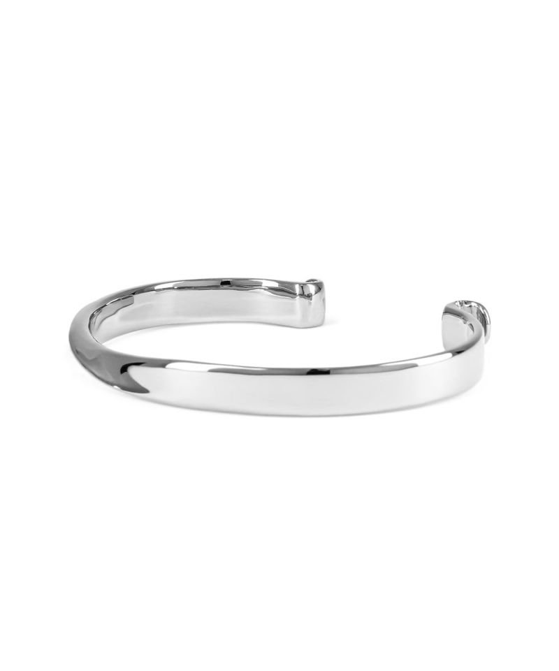 SHIKI TWIST BANGLE / SILVER