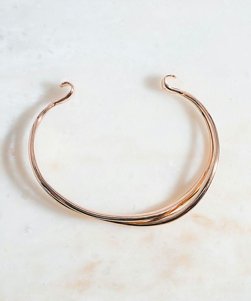MATOW マトウ SHIKI CROSS BANGLE / ROSEGOLD レディース 腕時計