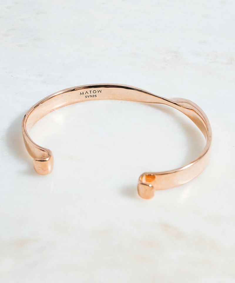 TWIST BANGLE ROSEGOLD | MATOW / マトウ 公式サイト | レディース