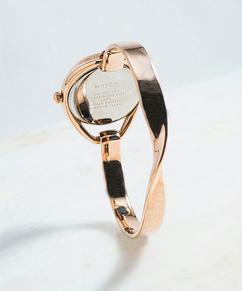 TWIST BANGLE ROUND ROSE GOLD | MATOW / マトウ 公式サイト