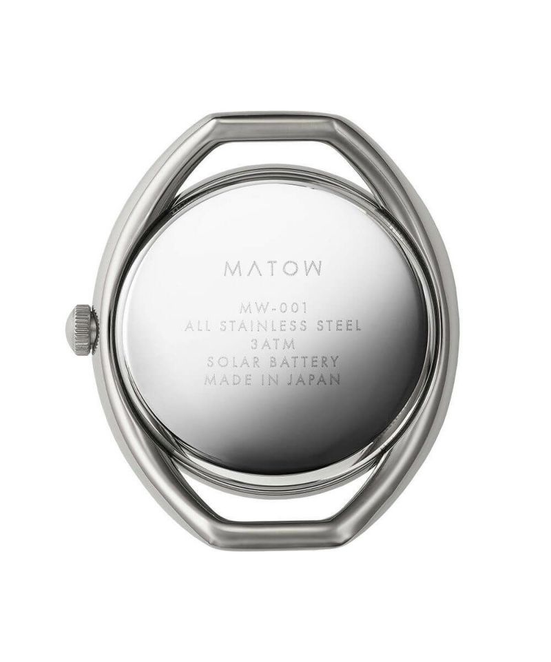 MATOW マトウ レディース 腕時計 SHIKI ROUND SILVER 白亜 / 銀花