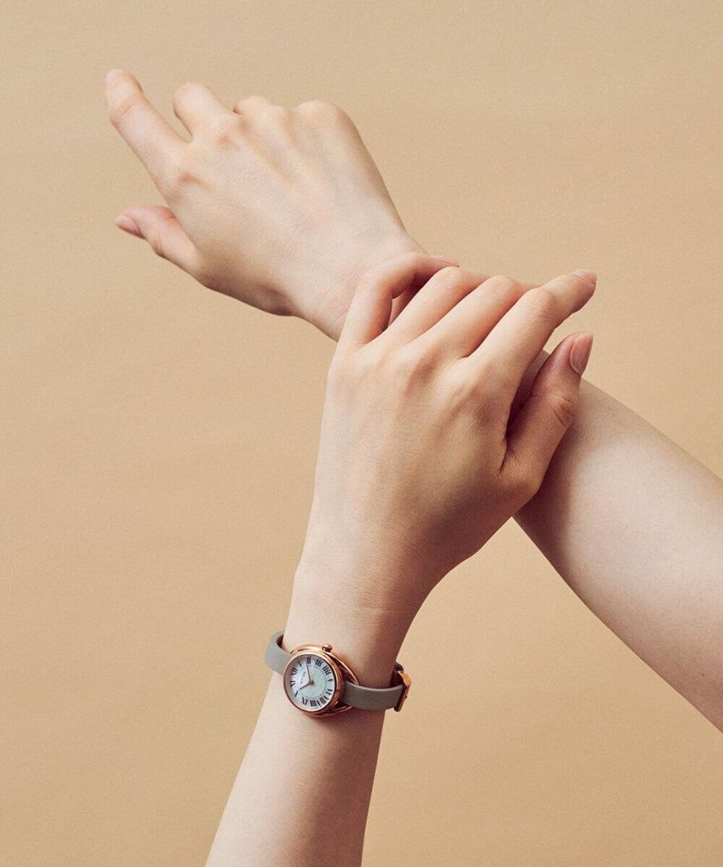 【ろんぬ様商談中】MAUBOUSSIN レディース腕時計 MATOW マトウ SHIKI ROUND ROSE GOLD 白亜 / HARU かすみ草 レディース