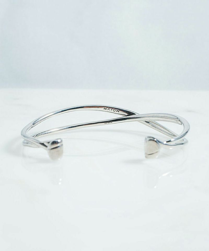 CROSS BANGLE SILVER MEDIUM