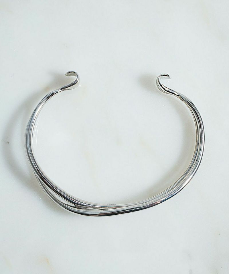 CROSS BANGLE SILVER MEDIUM