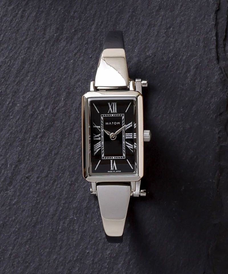 MATOW マトウ TSUKI 月華 / SQUARE SILVER BLACK レディース MATOW マトウ TSUKI 月華 / SQUARE SILVER BLACK レディース