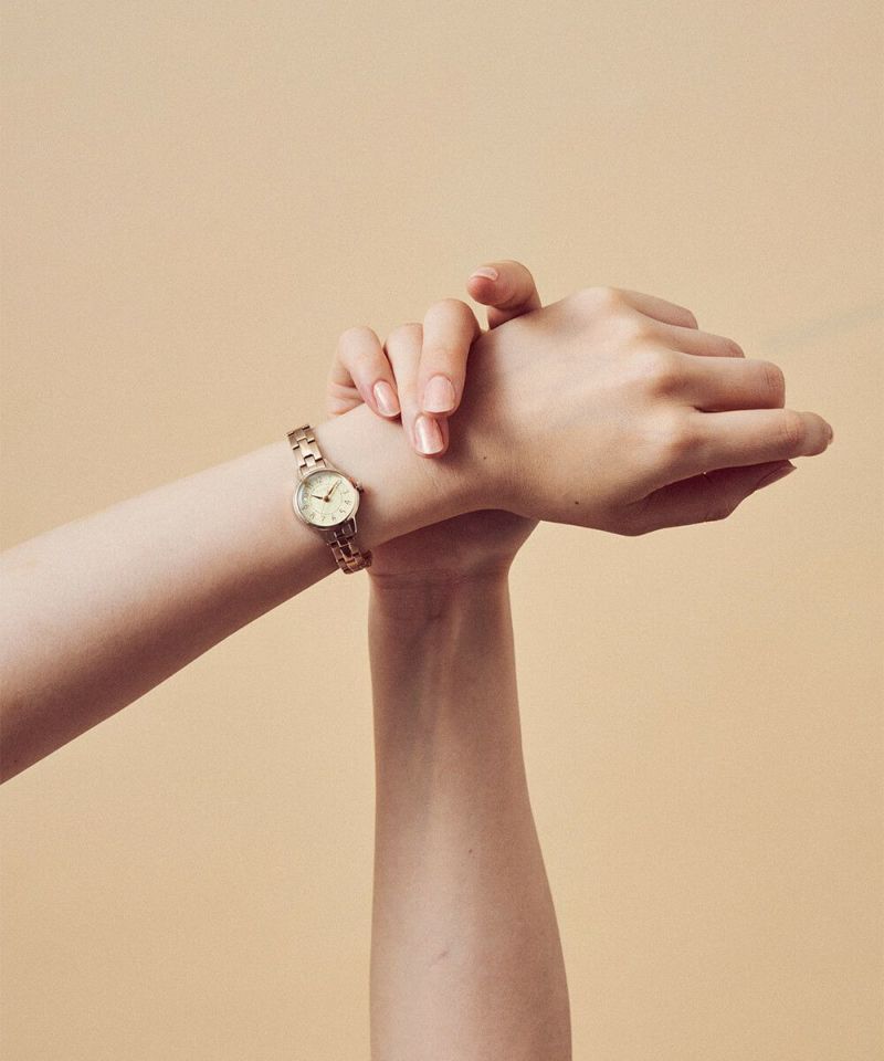 MATOW マトウ TSUKI 清月 / ROUND ROSE GOLD CHAMPAGNE レディース