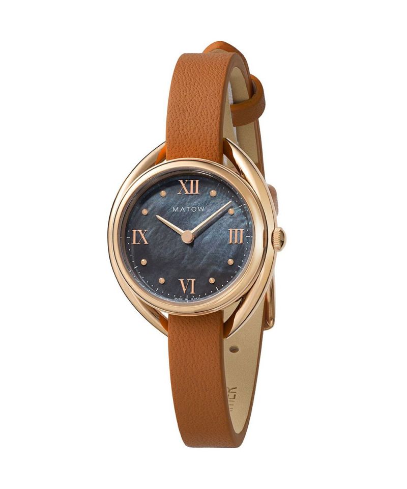マトウ　MATOW SHIKI ROUND ROSE GOLD /HARU腕時計 MATOW マトウ SHIKI ROUND ROSE GOLD / HARU 千日紅 レディース