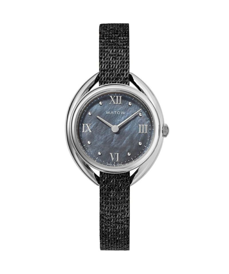 MATOW 腕時計 SHIKI ROUND SILVER / 銀花 MATOW マトウ SHIKI ROUND SILVER 白亜 / 銀花 レディース