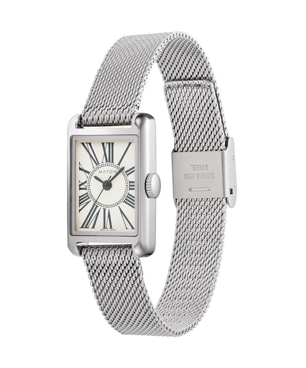 新品同様 テクノマリーン SS ホワイト デニム クオーツ 腕時計 0036  