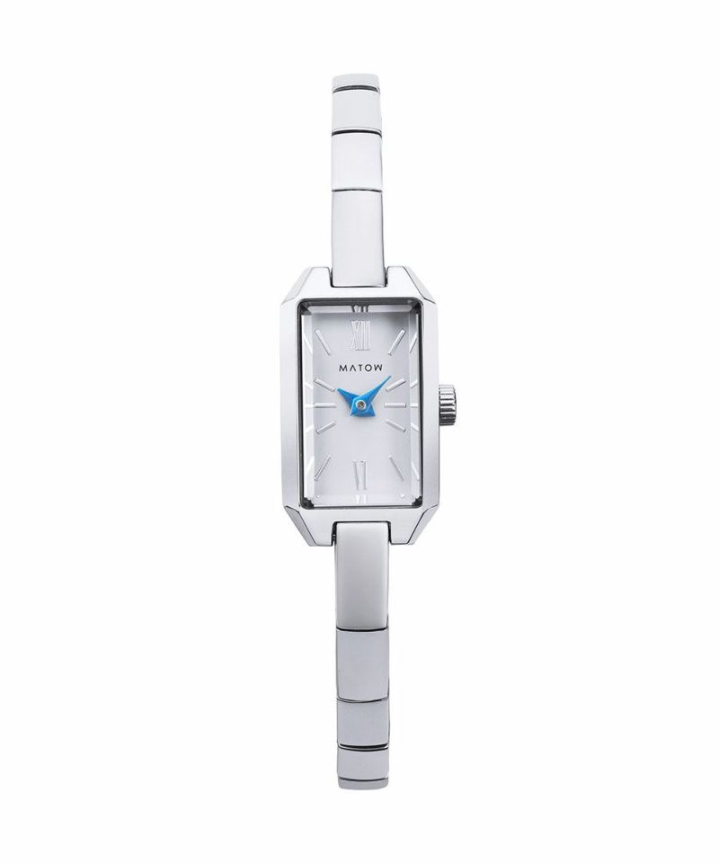 TSUKI 清月 / MINI SQUARE SILVER WHITE