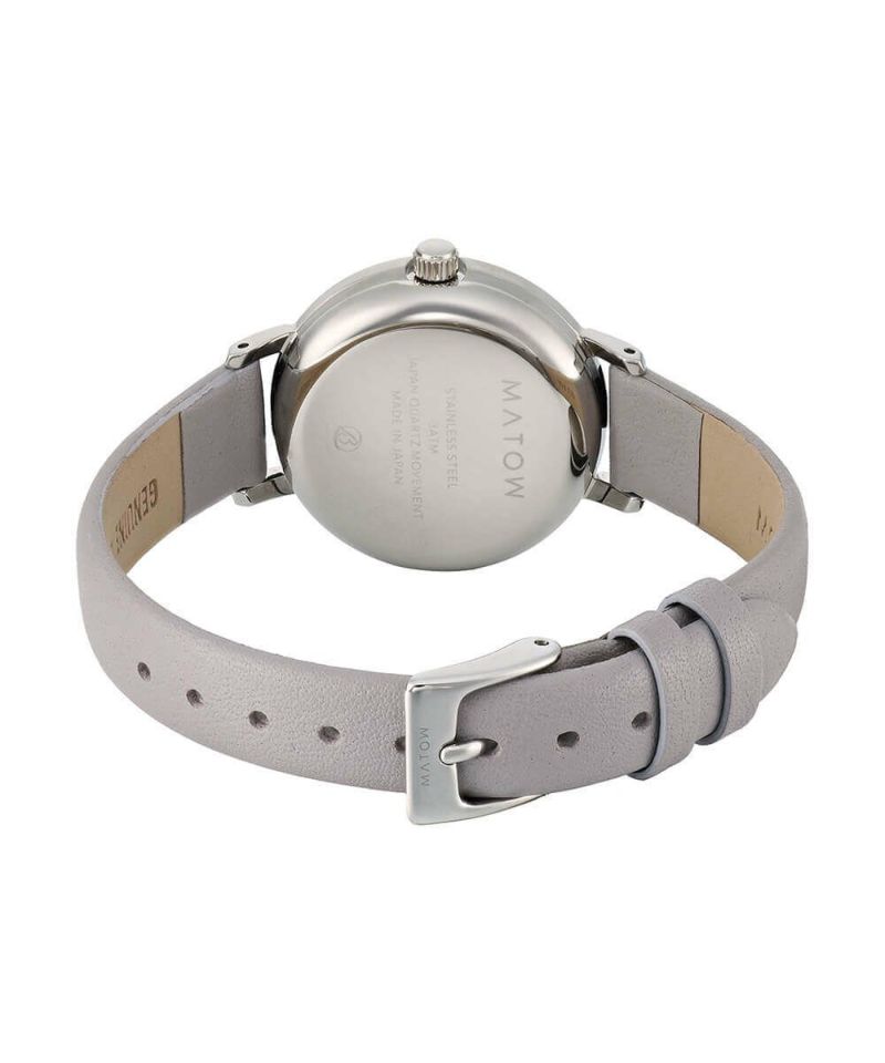 MATOW マトウ SHIKI BOUQUET 花霞 SILVER LILAC LEATHER レディース