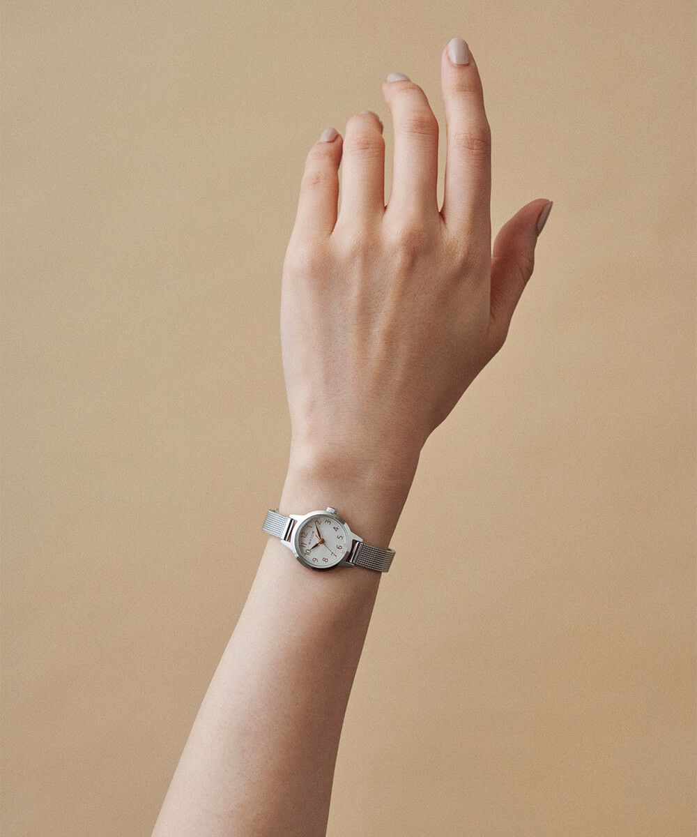 MATOW マトウ TSUKI 清月 / ROUND SILVER WHITE MESH レディース