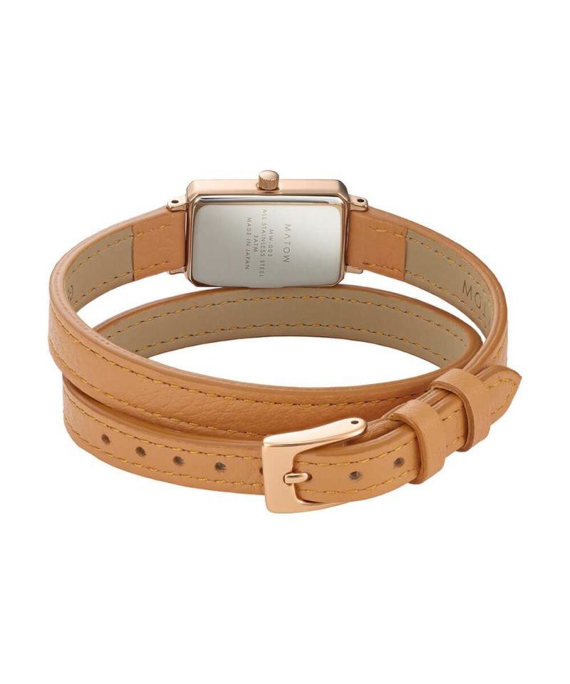 MATOW マトウ ［個数限定］TSUKI 月華 / SQUARE ROSEGOLD CREAM DOUBLE